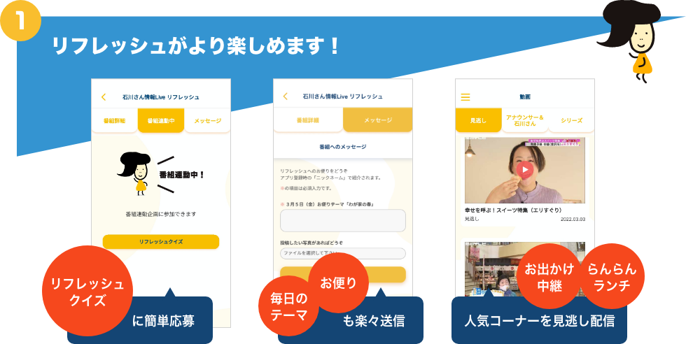 リフレッシュがより楽しめます！